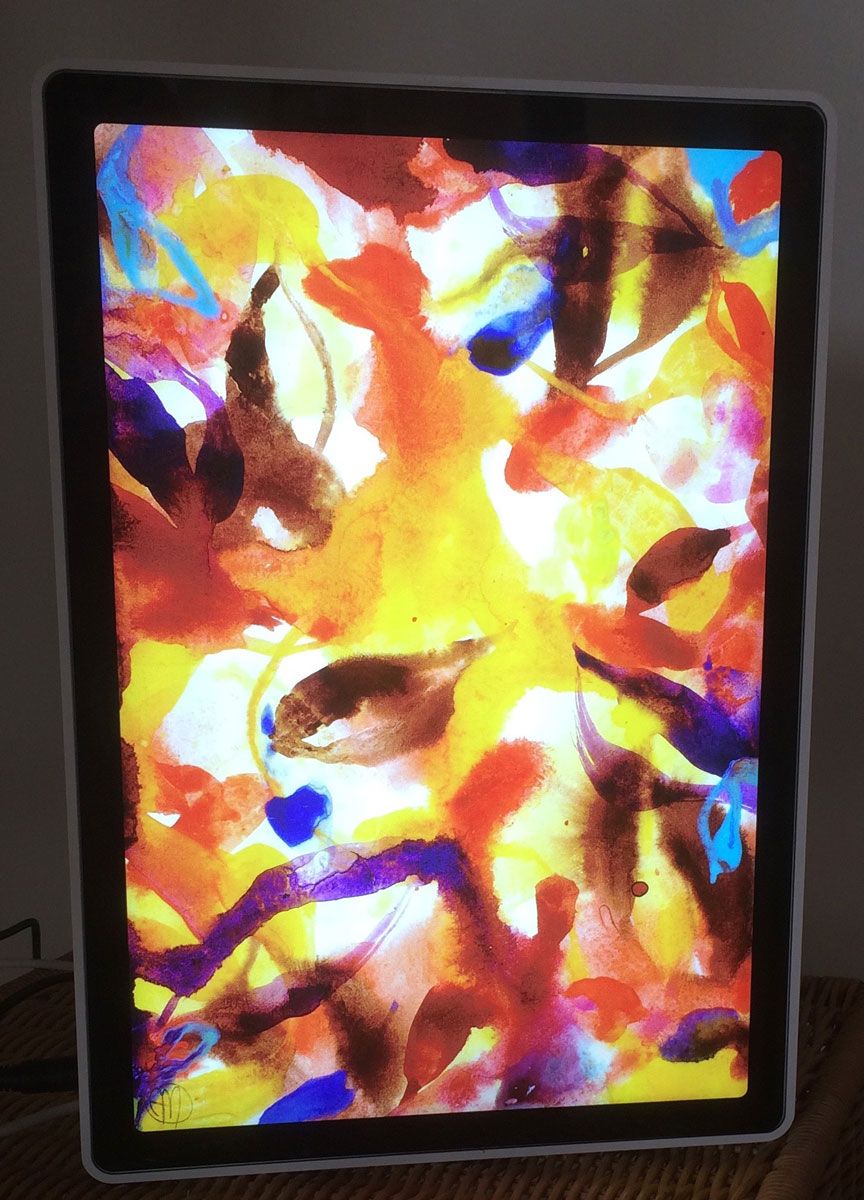 Boîte lumineuse N°3 - 23x33x55cm - Papier