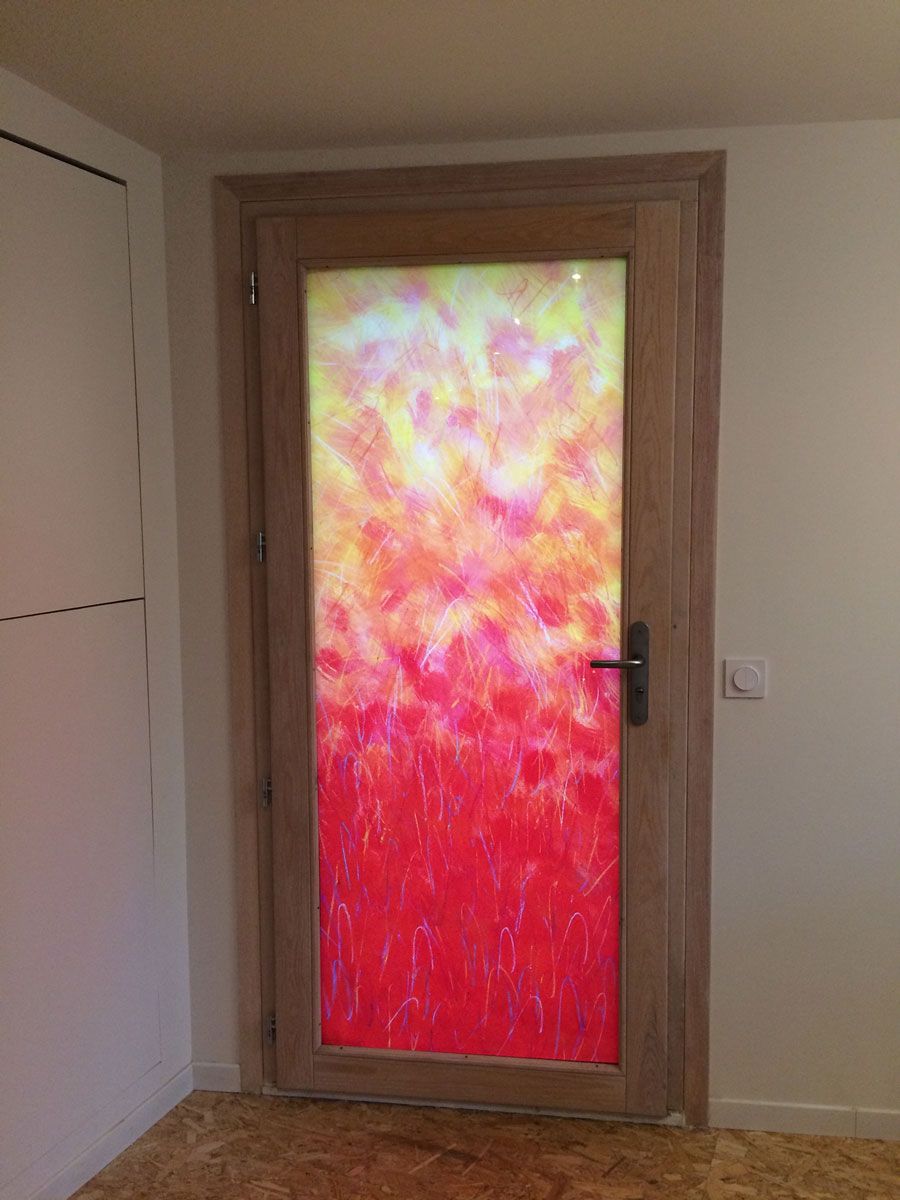 Verre Imprimé N°3 74x190cm