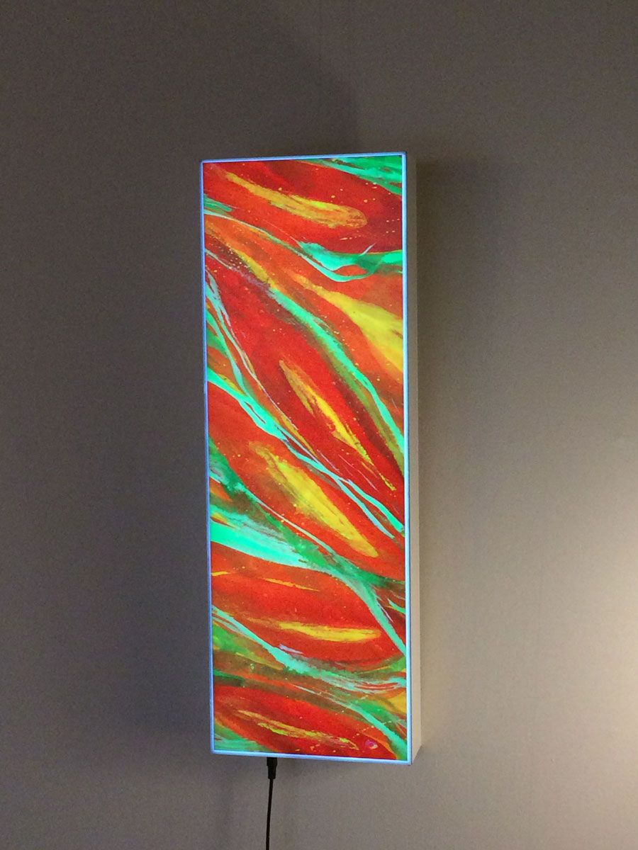 Boîte lumineuse N°2 - 21x61x65cm