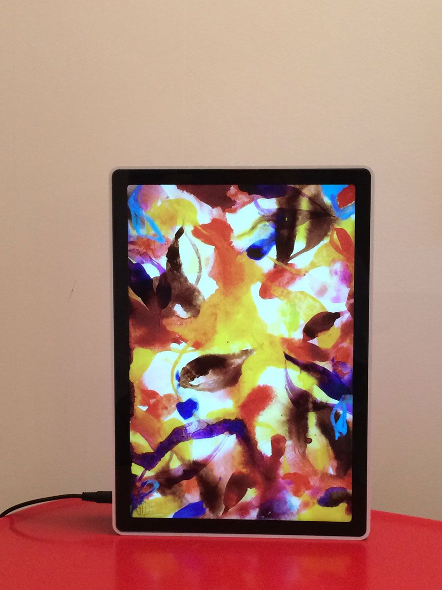 Boîte lumineuse N°3 - 23x33x55cm - Papier